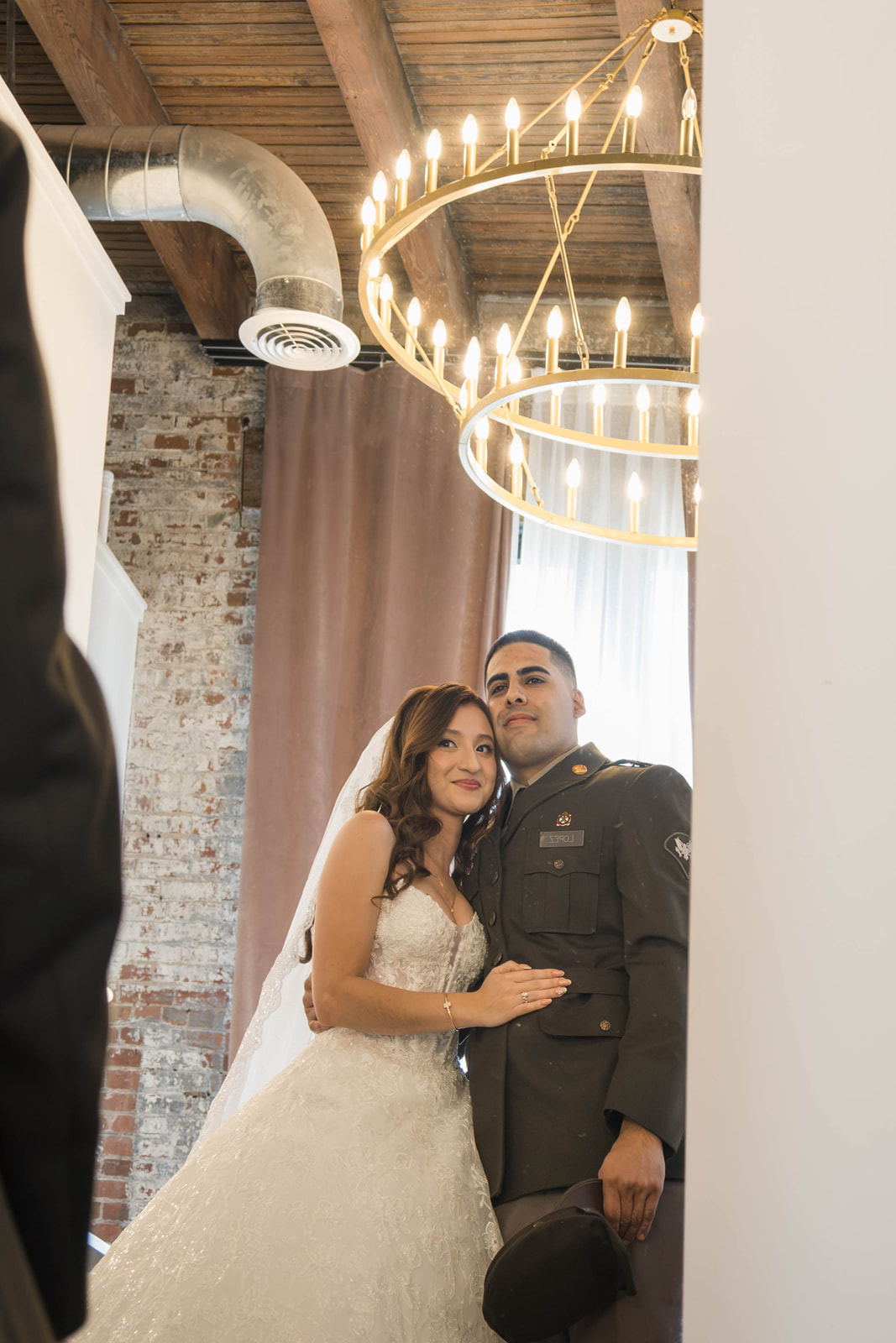 Karen and Daniel photographed on their wedding day